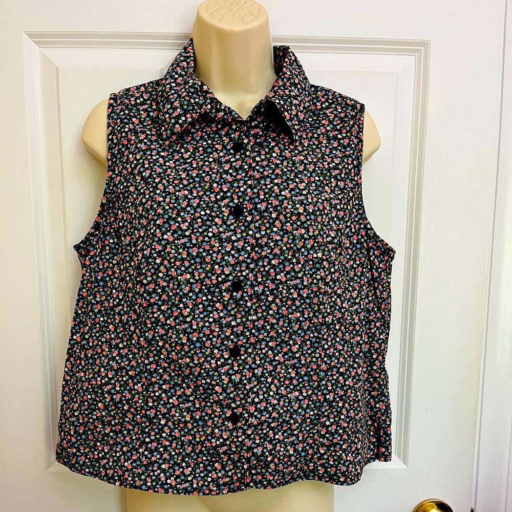 Women’s Charter Club Sleeveless Top EUC Size 14